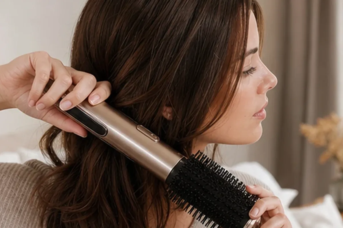 Authentische Beauty-Routine passend zum Thema Trockenshampoo für empfindliche Kopfhaut