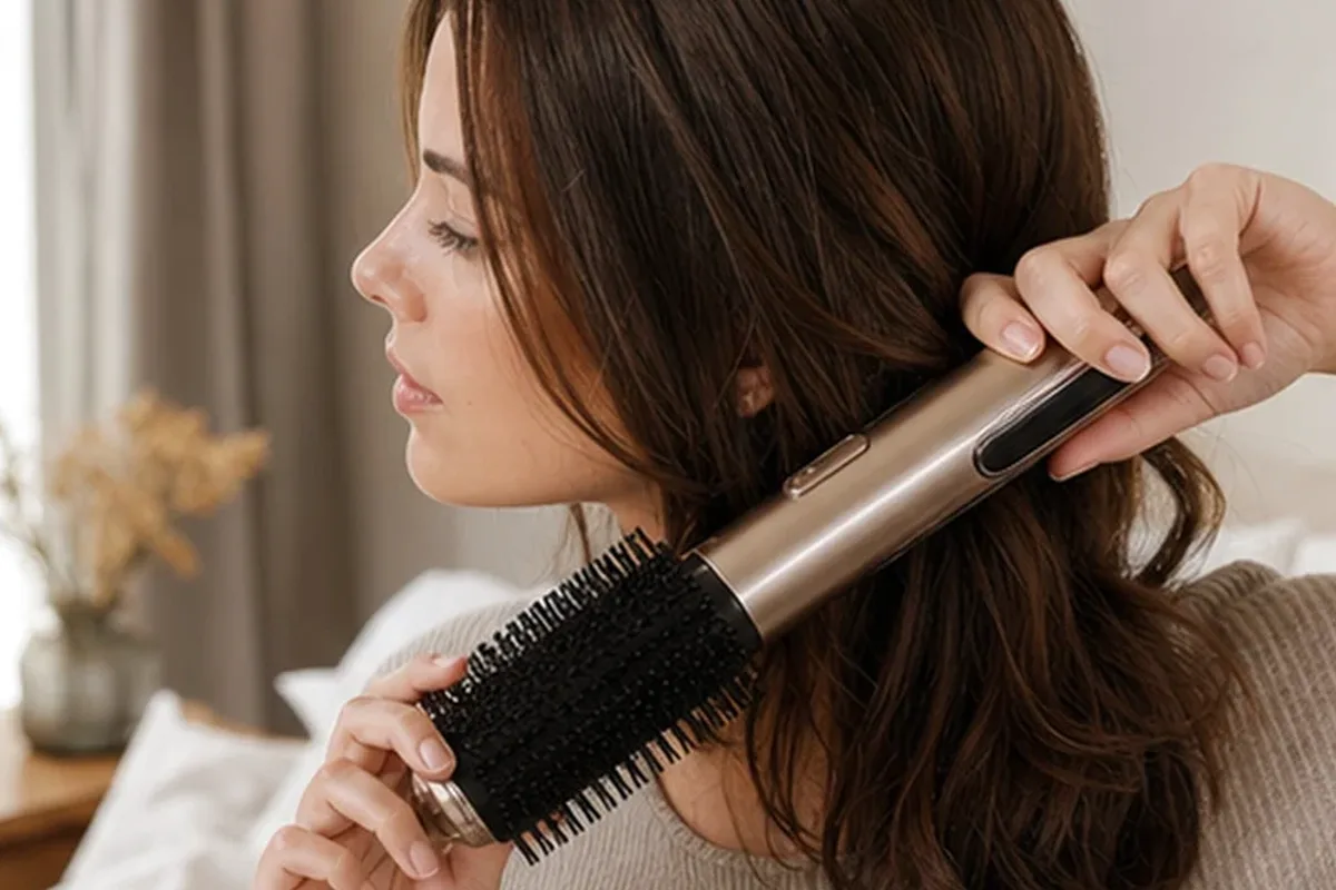 Emotionaler und authentischer Anwendungsmoment rund um Conditioner bei fettigem Ansatz