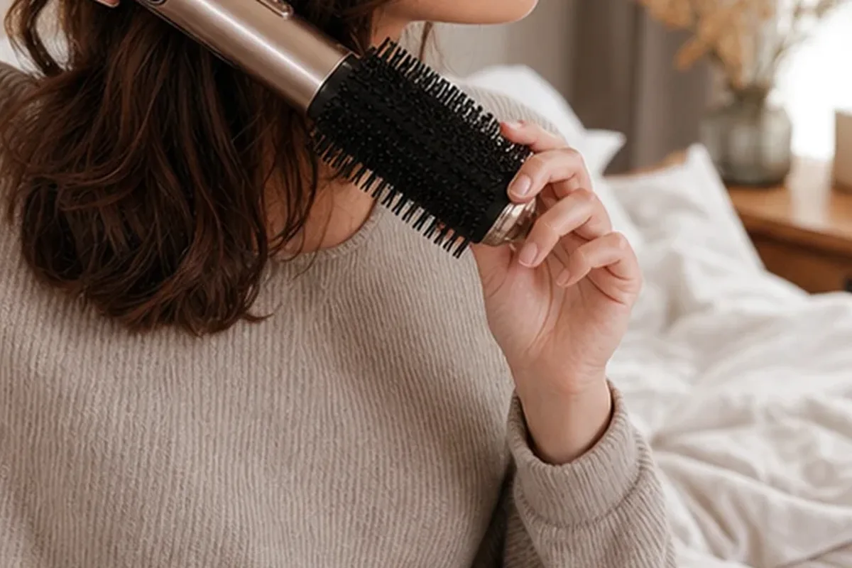 Hochwertige Beauty-Inszenierung zu Auswahlkriterien für Haarmaske für strapaziertes Haar