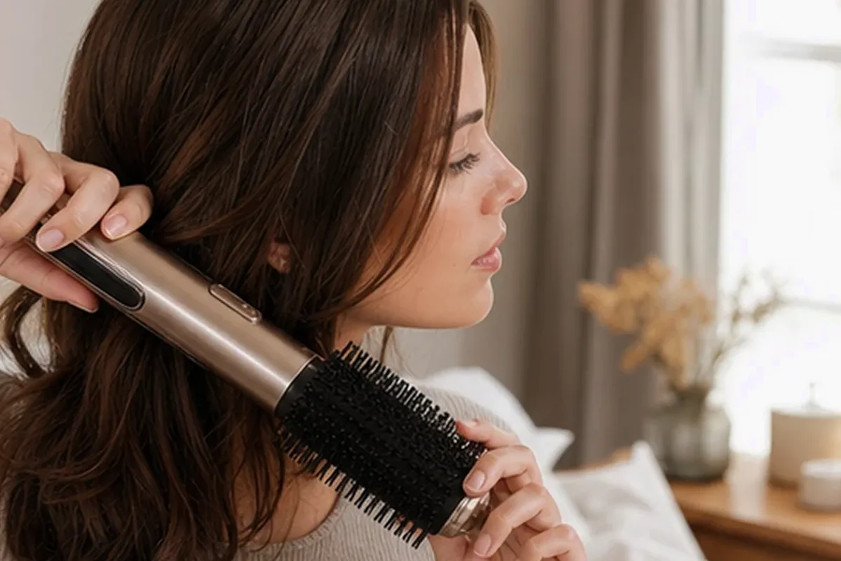 Redaktioneller Beauty-Moment zur Ausgangslage bei Maniküre-Set bei wenig Zeit