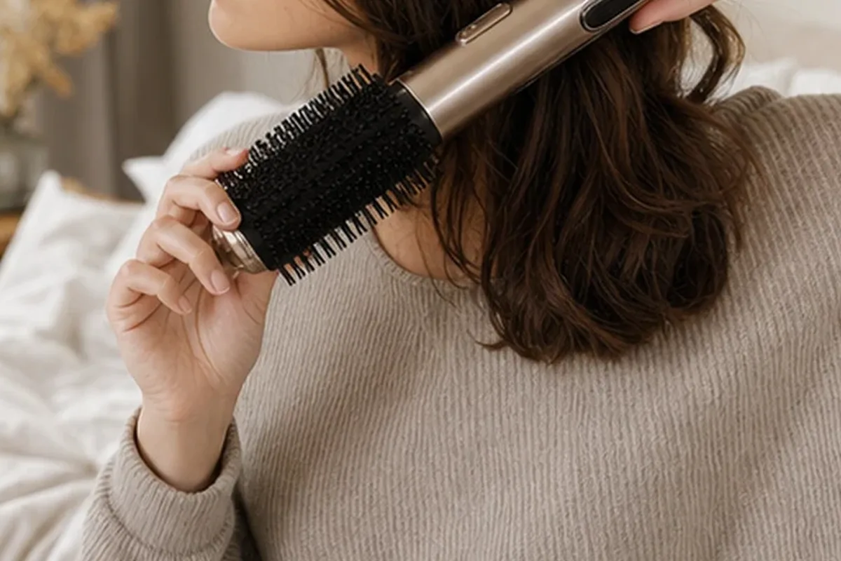 Redaktioneller Beauty-Moment zur Ausgangslage bei Anti-Frizz-Pflege für feines Haar