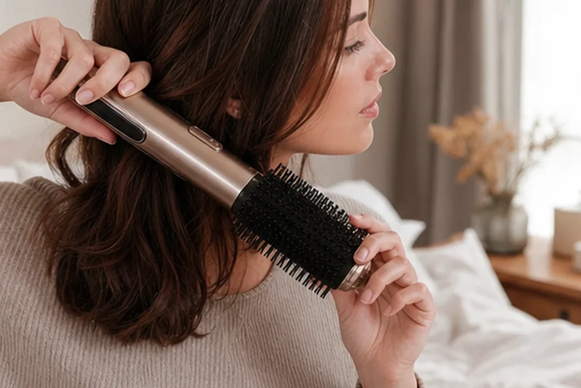 Hochwertige Beauty-Inszenierung zu Auswahlkriterien für Munddusche bei wenig Zeit