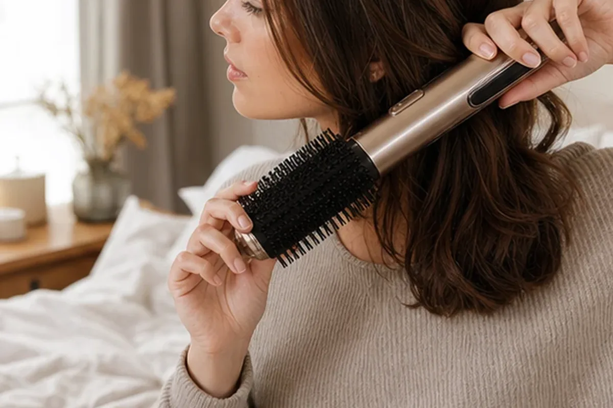 Redaktioneller Beauty-Moment zur Ausgangslage bei Ionen-Haartrockner mit Premium-Anspruch