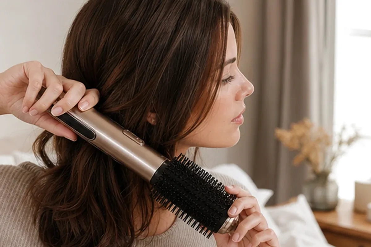 Authentische Beauty-Routine passend zum Thema Conditioner bei Haarbruch