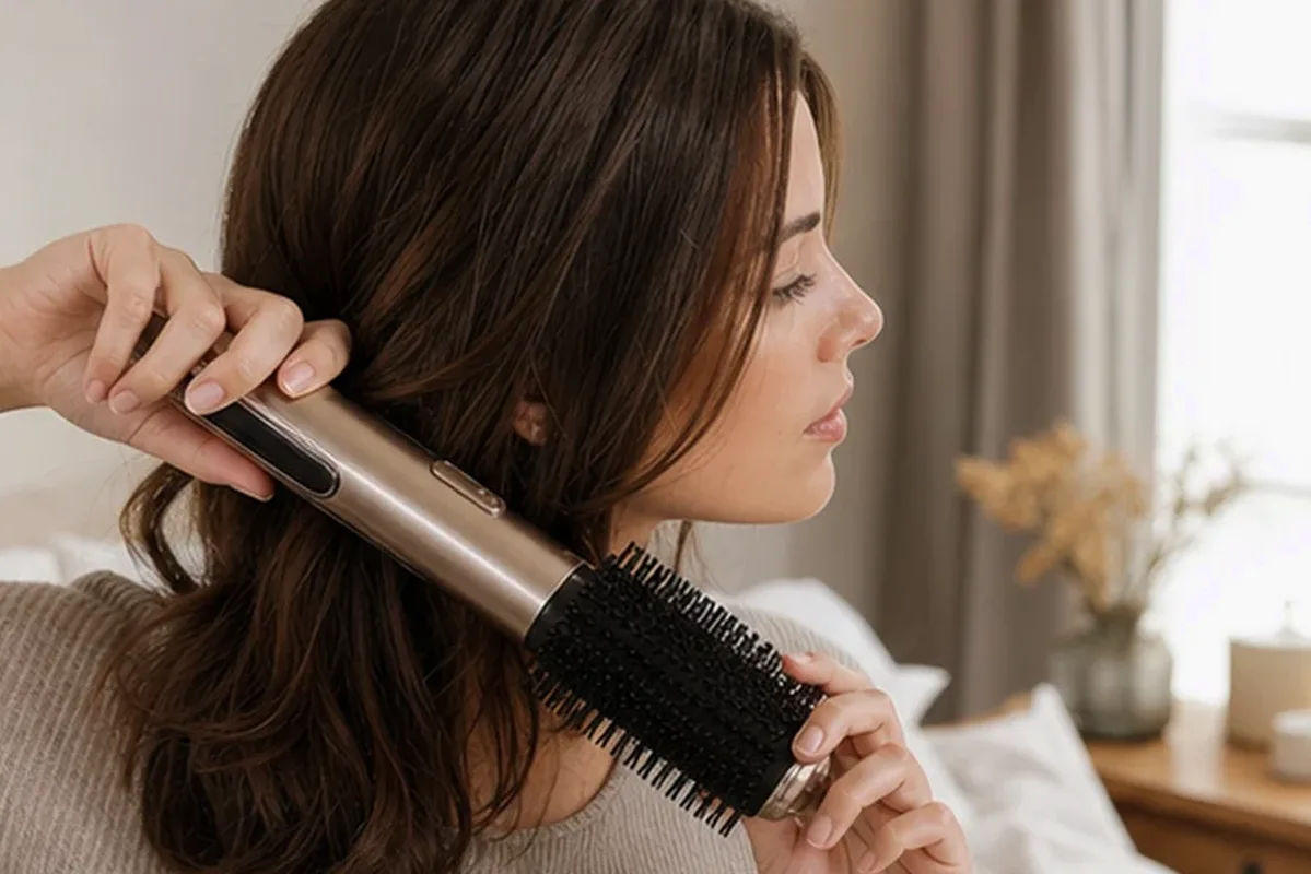 Redaktioneller Beauty-Moment zur Ausgangslage bei Haartrockner für empfindliche Kopfhaut