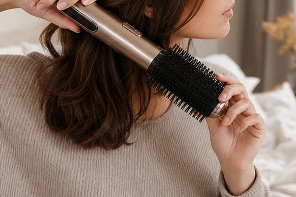 Redaktioneller Beauty-Moment zur Ausgangslage bei Trockenshampoo für strapaziertes Haar