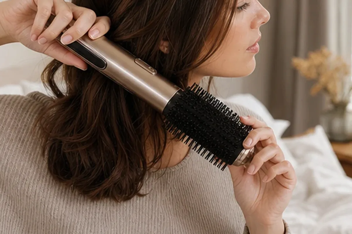 Redaktioneller Beauty-Moment zur Ausgangslage bei Pediküre-Gerät bei wenig Zeit