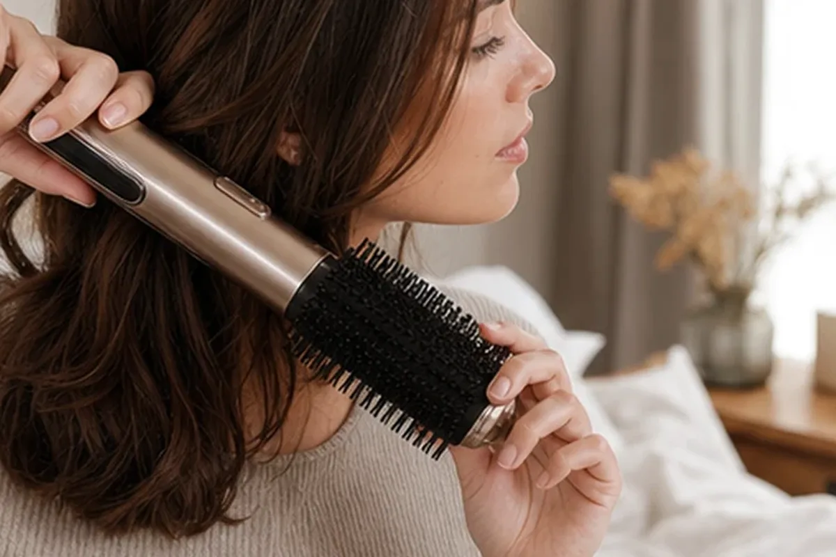 Hochwertige Beauty-Inszenierung zu Auswahlkriterien für Conditioner für lockiges Haar