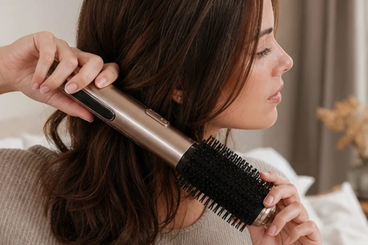 Authentischer Wohlfühlmoment passend zum Beauty-Thema Porenreiniger für empfindliche Haut