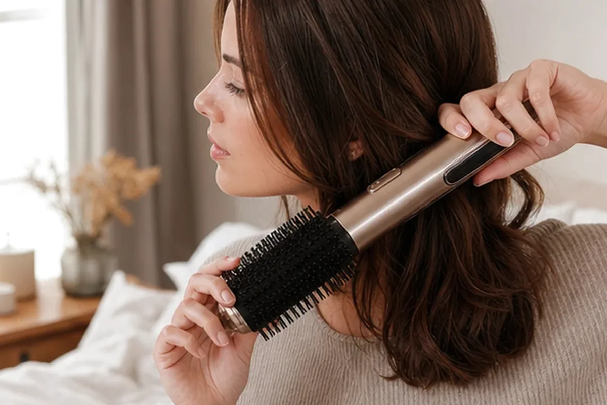 Redaktionelle Detailaufnahme zur Orientierung bei Haarmaske für empfindliche Kopfhaut