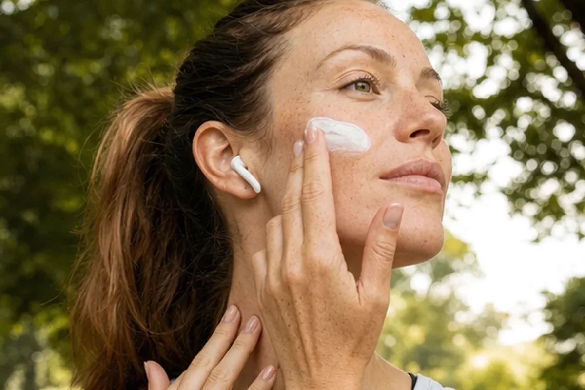 Redaktioneller Beauty-Moment zur Ausgangslage bei Vitamin-C-Serum bei ersten Fältchen
