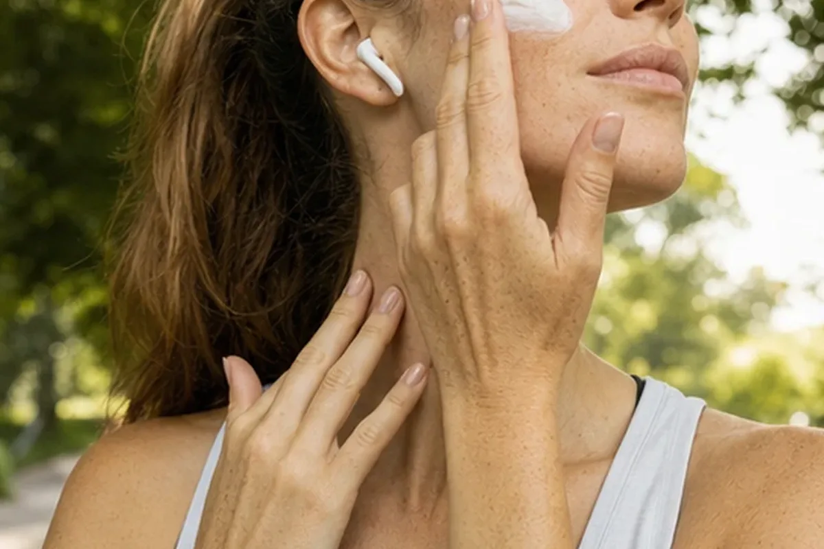 Authentische Beauty-Routine passend zum Thema Bartbalsam für fettige Haut