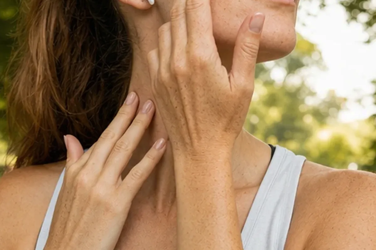 Hochwertige Beauty-Inszenierung zu Auswahlkriterien für Hyaluron-Serum für Mischhaut