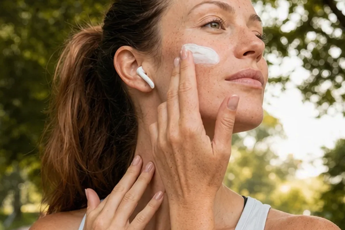 Authentische Beauty-Routine passend zum Thema Hyaluronsäure in der Hautpflege
