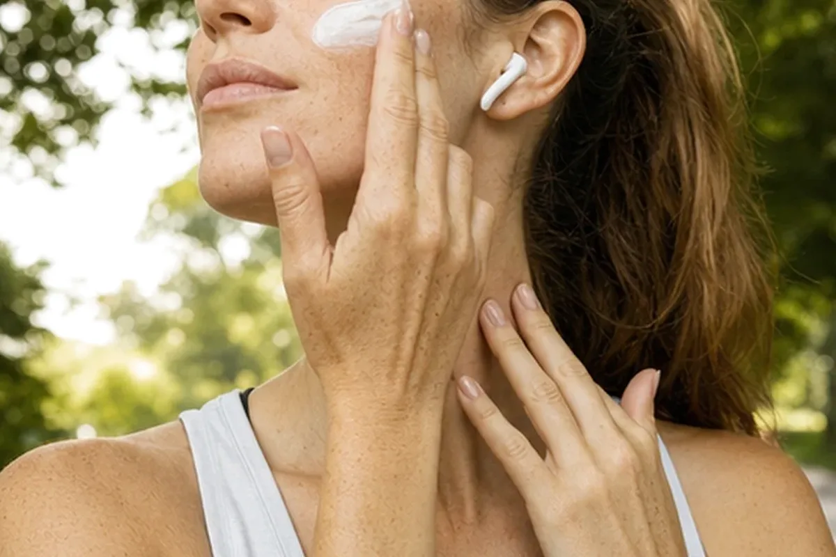 Emotionaler und authentischer Anwendungsmoment rund um Chemisches Peeling für empfindliche Haut