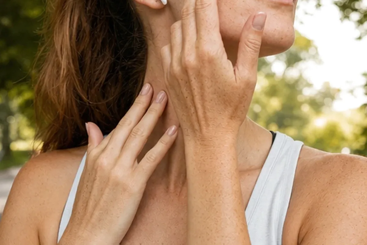 Redaktioneller Beauty-Moment zur Ausgangslage bei Niacinamid-Serum bei Rötungen