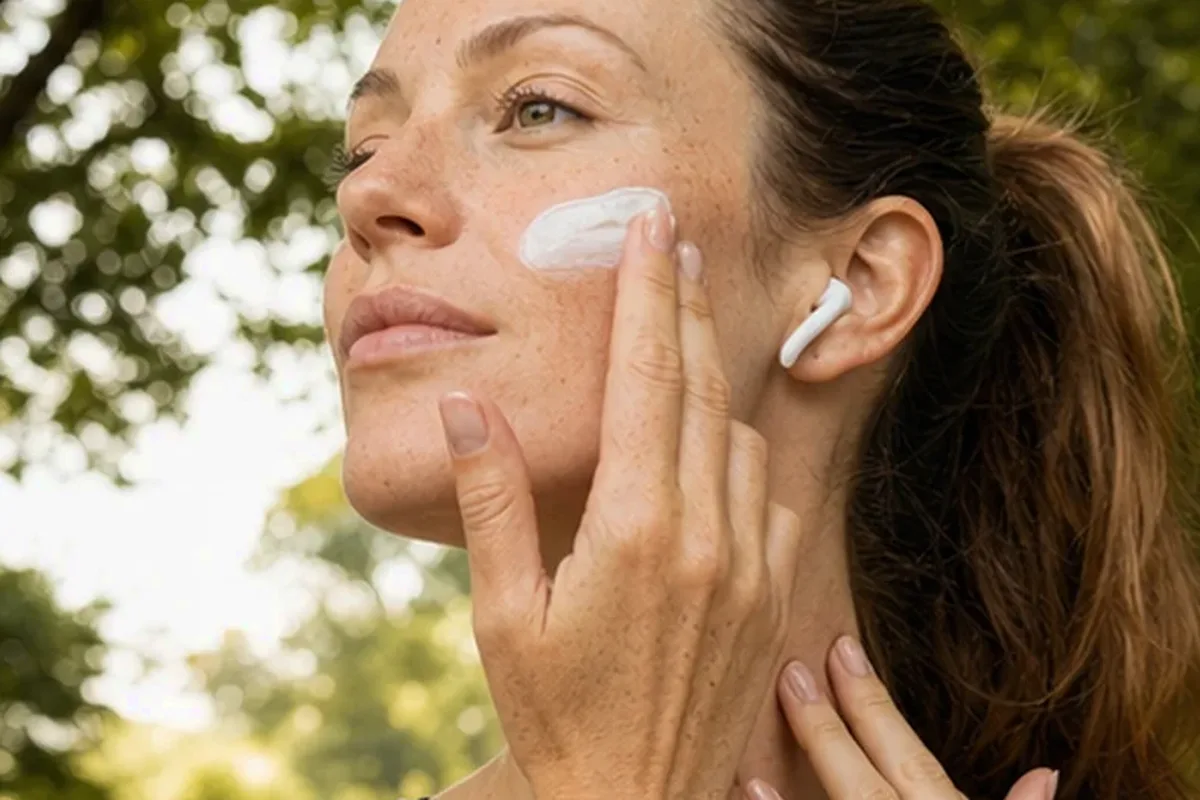 Hochwertige Beauty-Inszenierung zu Auswahlkriterien für Chemisches Peeling bei Pigmentflecken