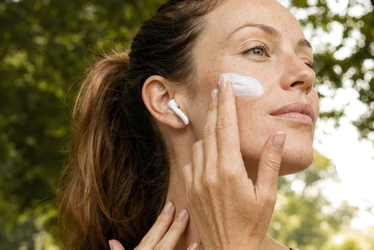 Authentischer Wohlfühlmoment passend zum Beauty-Thema Rasierhobel für einen dichten Bart