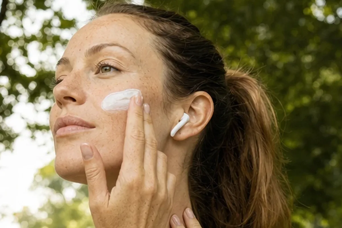 Authentischer Wohlfühlmoment passend zum Beauty-Thema After Shave für fettige Haut