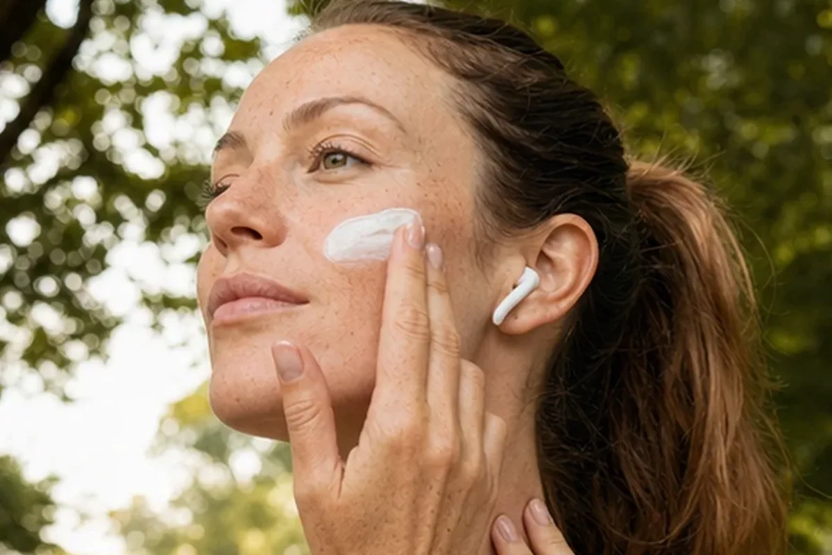 Authentische Beauty-Routine passend zum Thema Gesichtscreme für Mischhaut