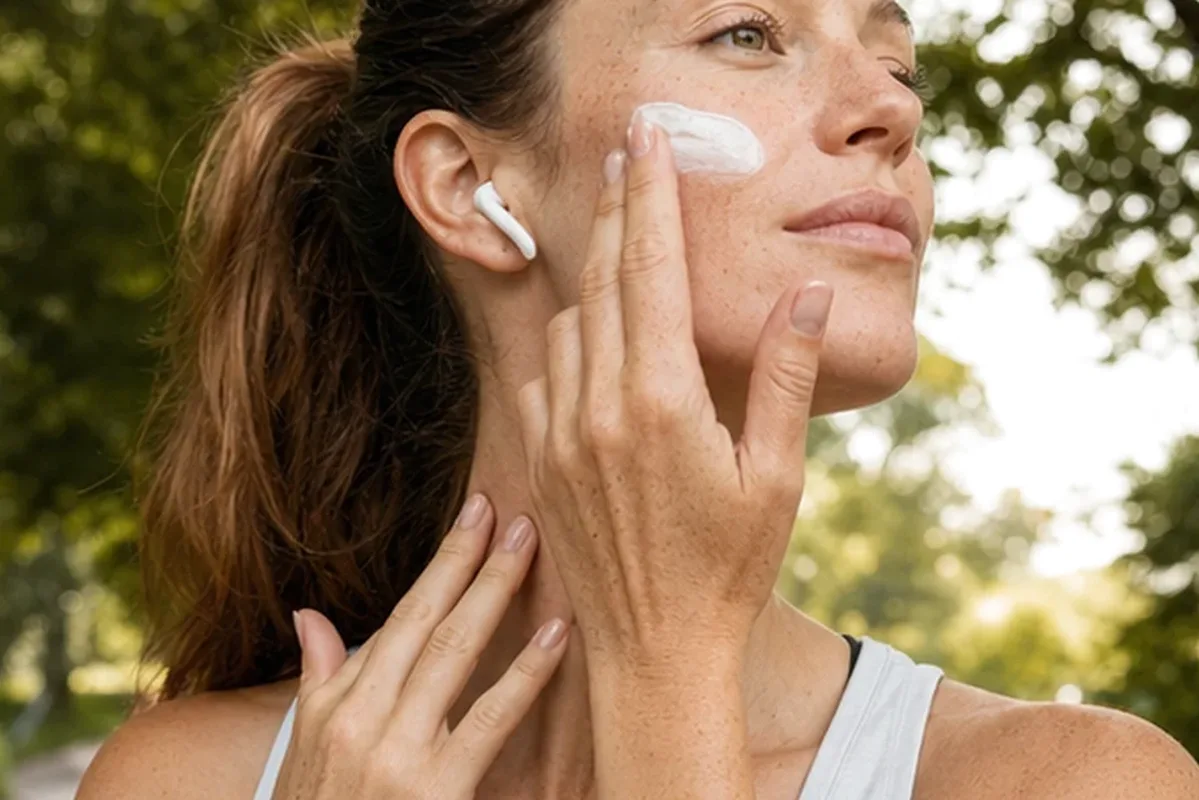 Authentischer Wohlfühlmoment passend zum Beauty-Thema Reinigungsöl bei Rötungen