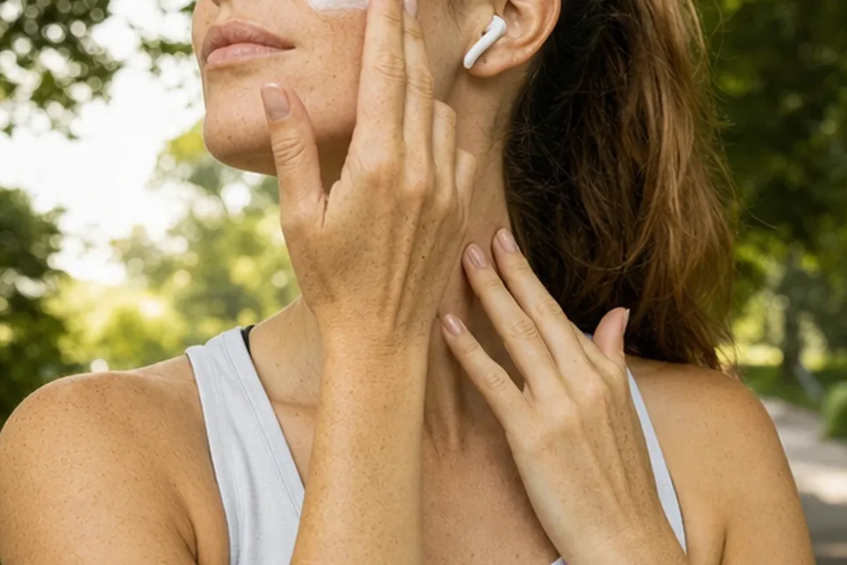 Authentische Beauty-Routine passend zum Thema Feuchtigkeitsserum bei Pigmentflecken