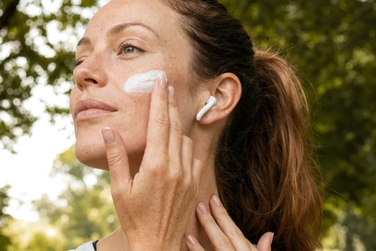 Redaktioneller Beauty-Moment zur Ausgangslage bei Gesichtscreme für fettige Haut