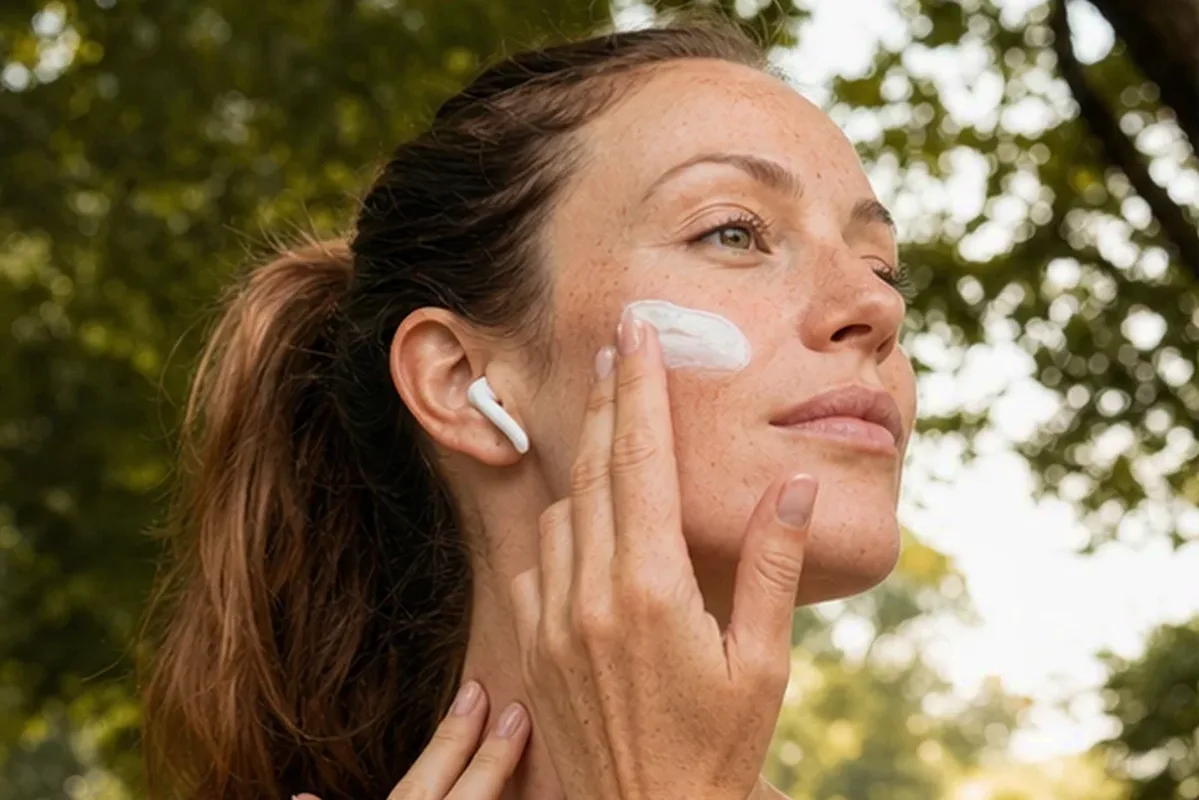 Authentischer Wohlfühlmoment passend zum Beauty-Thema Mizellenwasser bei Rötungen