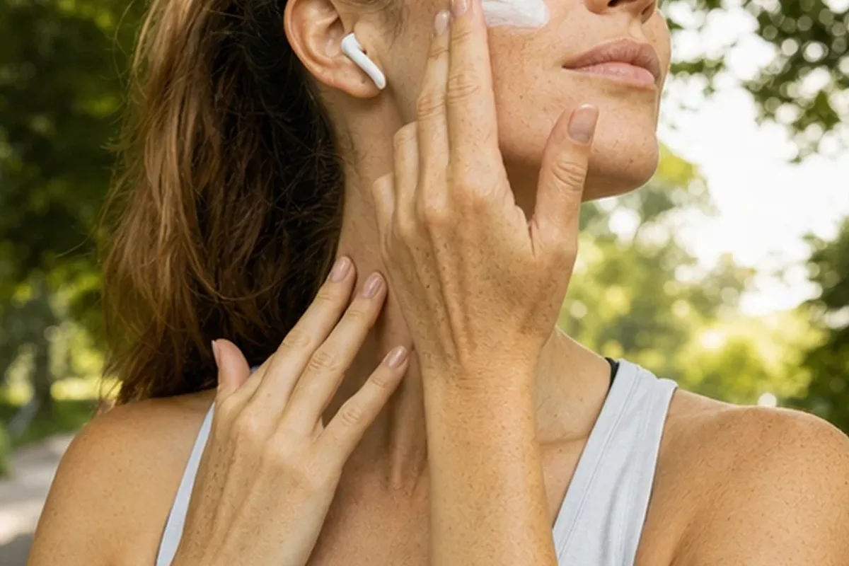 Hochwertige Beauty-Inszenierung zu Auswahlkriterien für Gesichtscremes
