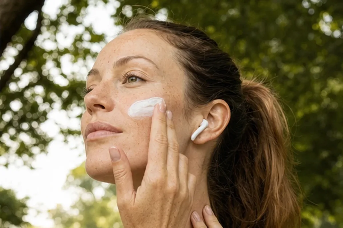 Authentische Beauty-Routine passend zum Thema Mizellenwasser bei Pigmentflecken