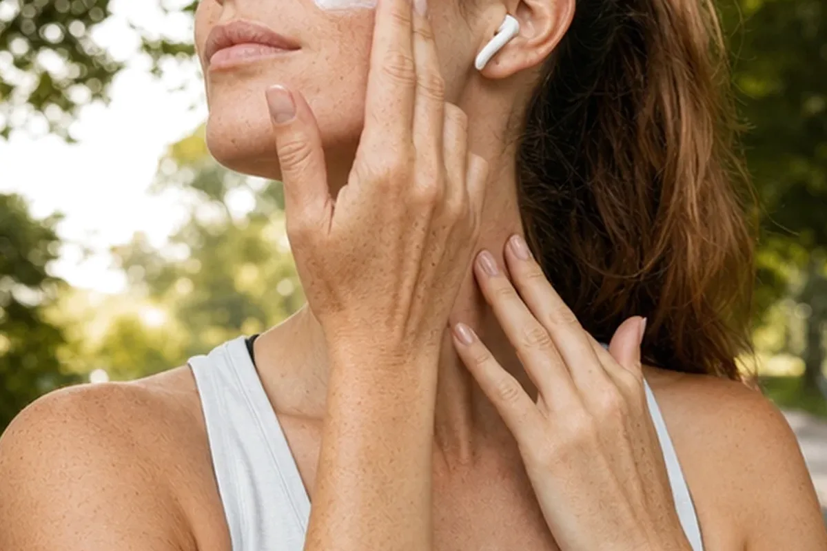 Authentische Beauty-Routine passend zum Thema Augenpflege für fettige Haut