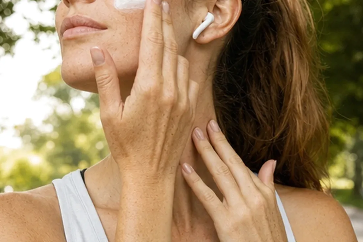 Authentische Beauty-Routine passend zum Thema Rasierschaum bei wenig Zeit