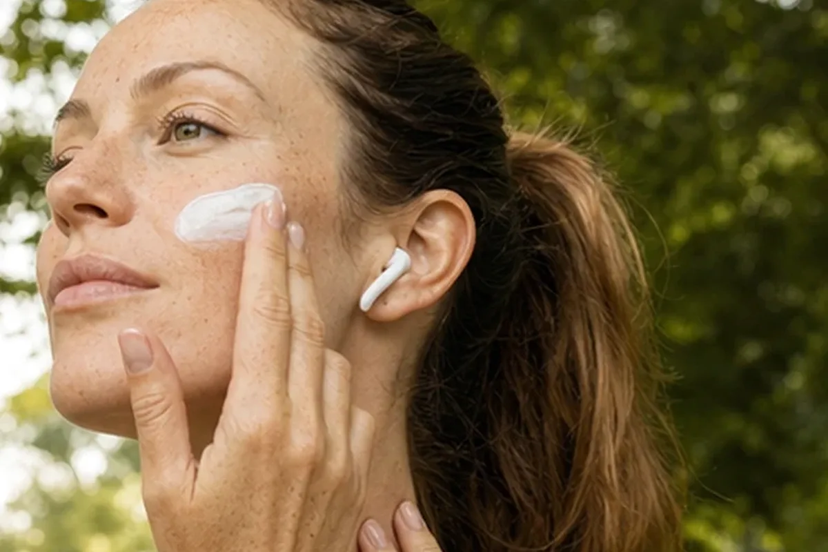 Hochwertige Beauty-Inszenierung zu Auswahlkriterien für Gesichtsmaske für empfindliche Haut