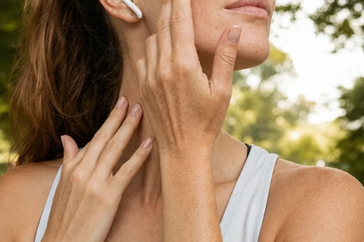 Authentische Beauty-Routine passend zum Thema Gesichtscreme für unreine Haut