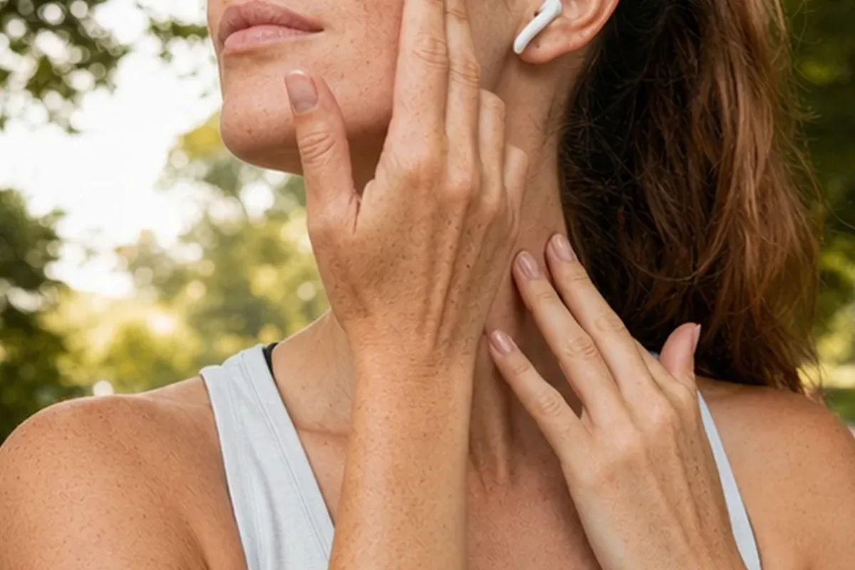 Emotionaler und authentischer Anwendungsmoment rund um After Shave bei wenig Zeit