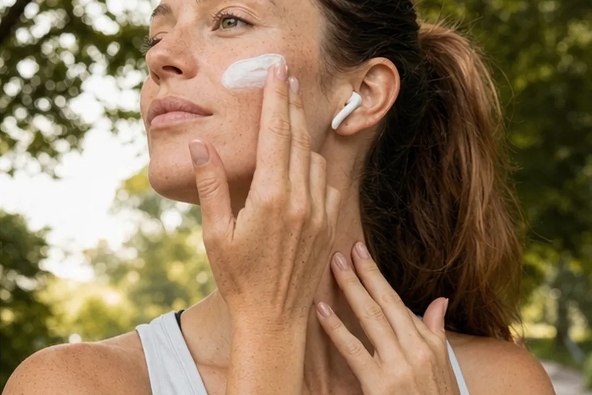 Authentischer Wohlfühlmoment passend zum Beauty-Thema Männer-Shampoo für Pflege-Einsteiger