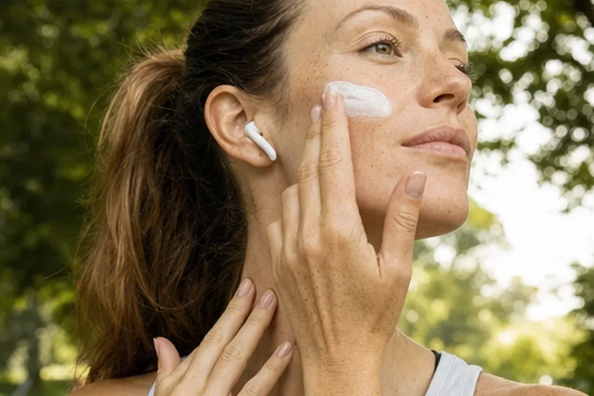 Redaktioneller Beauty-Moment zur Ausgangslage bei Niacinamid-Serum für Mischhaut
