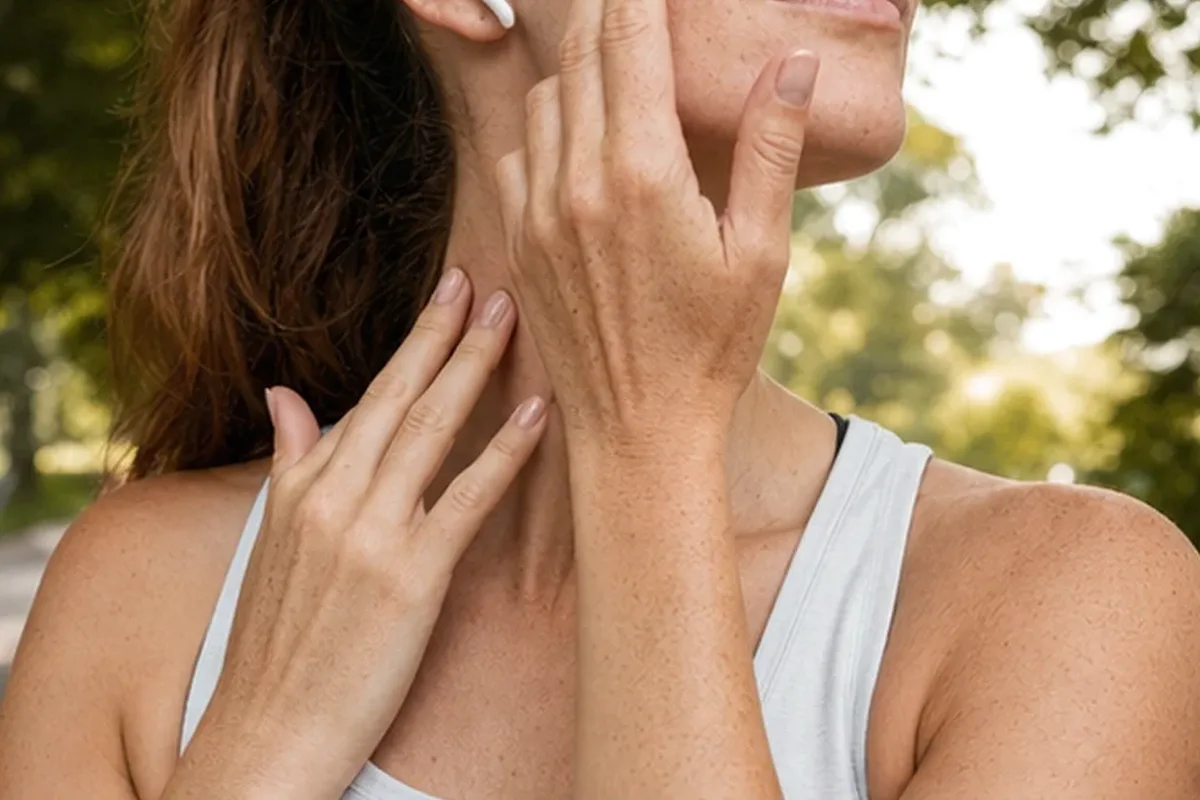 Authentische Beauty-Routine passend zum Thema Gesichtsmaske für unreine Haut