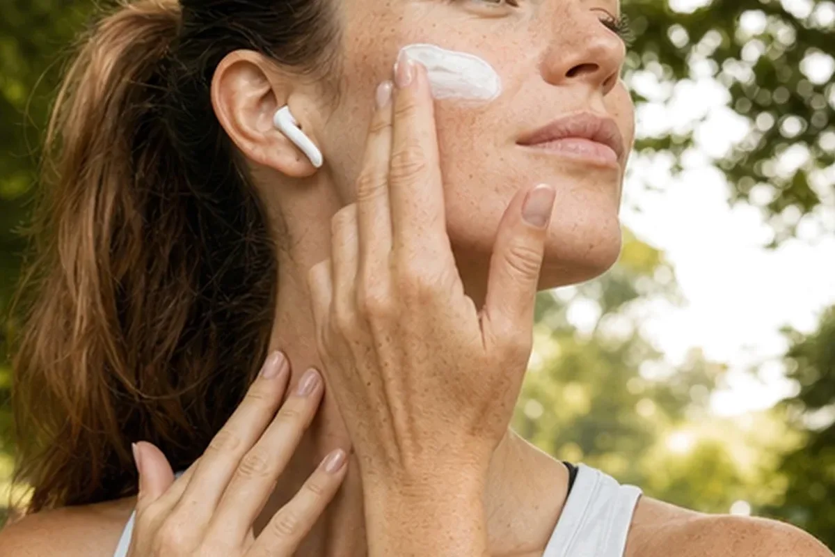 Authentische Beauty-Routine passend zum Thema Gesichtscreme für empfindliche Haut