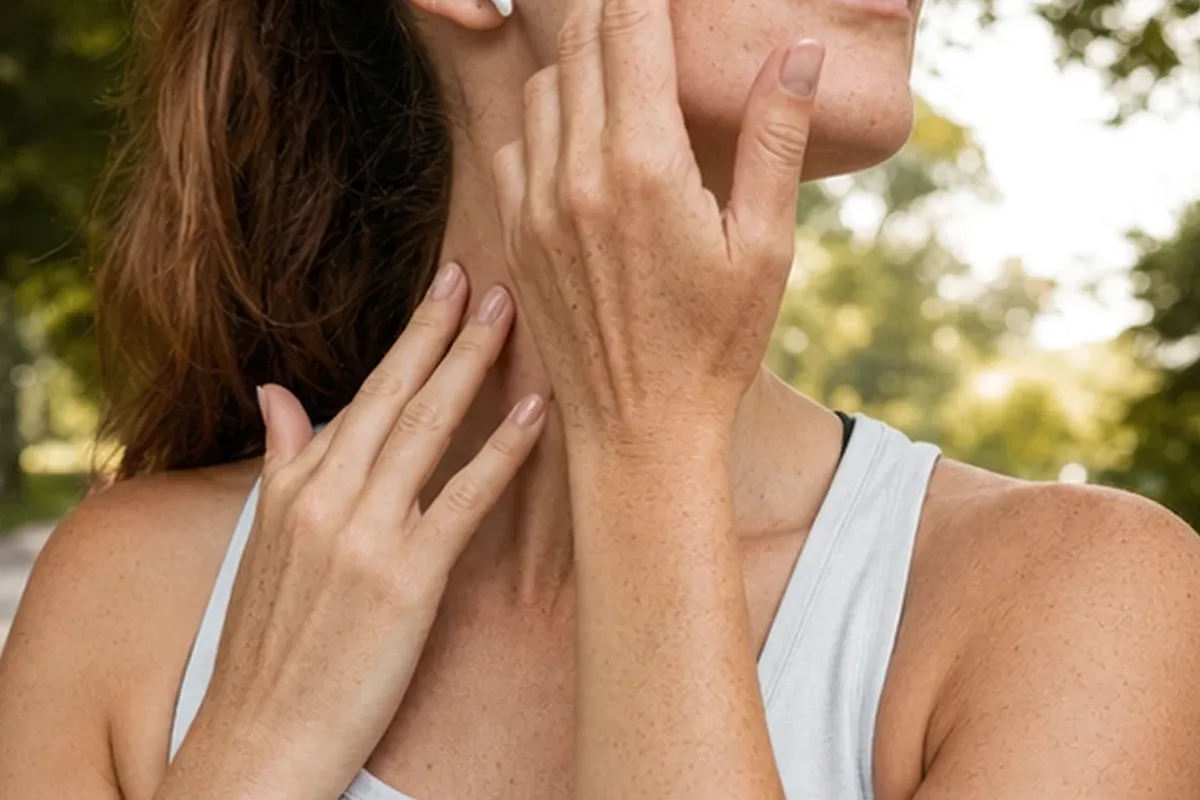 Hochwertige Beauty-Inszenierung zu Auswahlkriterien für Gesichtswasser bei Pigmentflecken