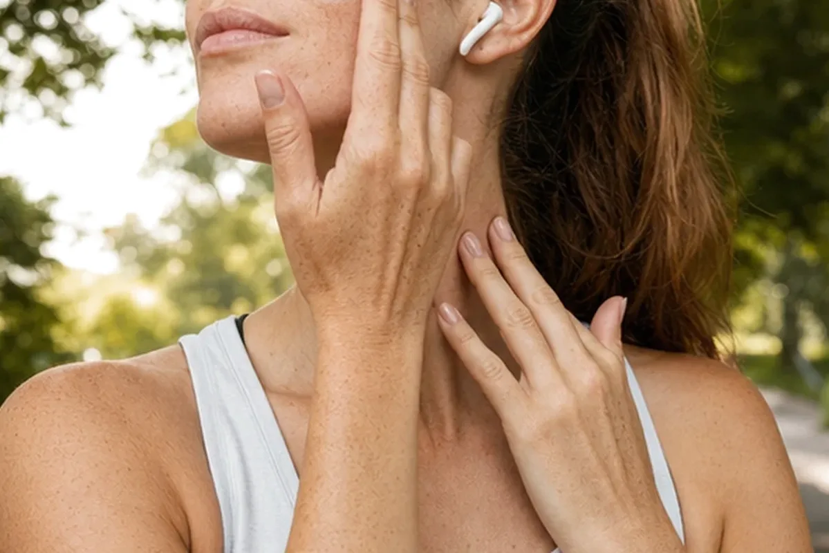 Hochwertige Beauty-Inszenierung zu Auswahlkriterien für Chemisches Peeling bei Pigmentflecken
