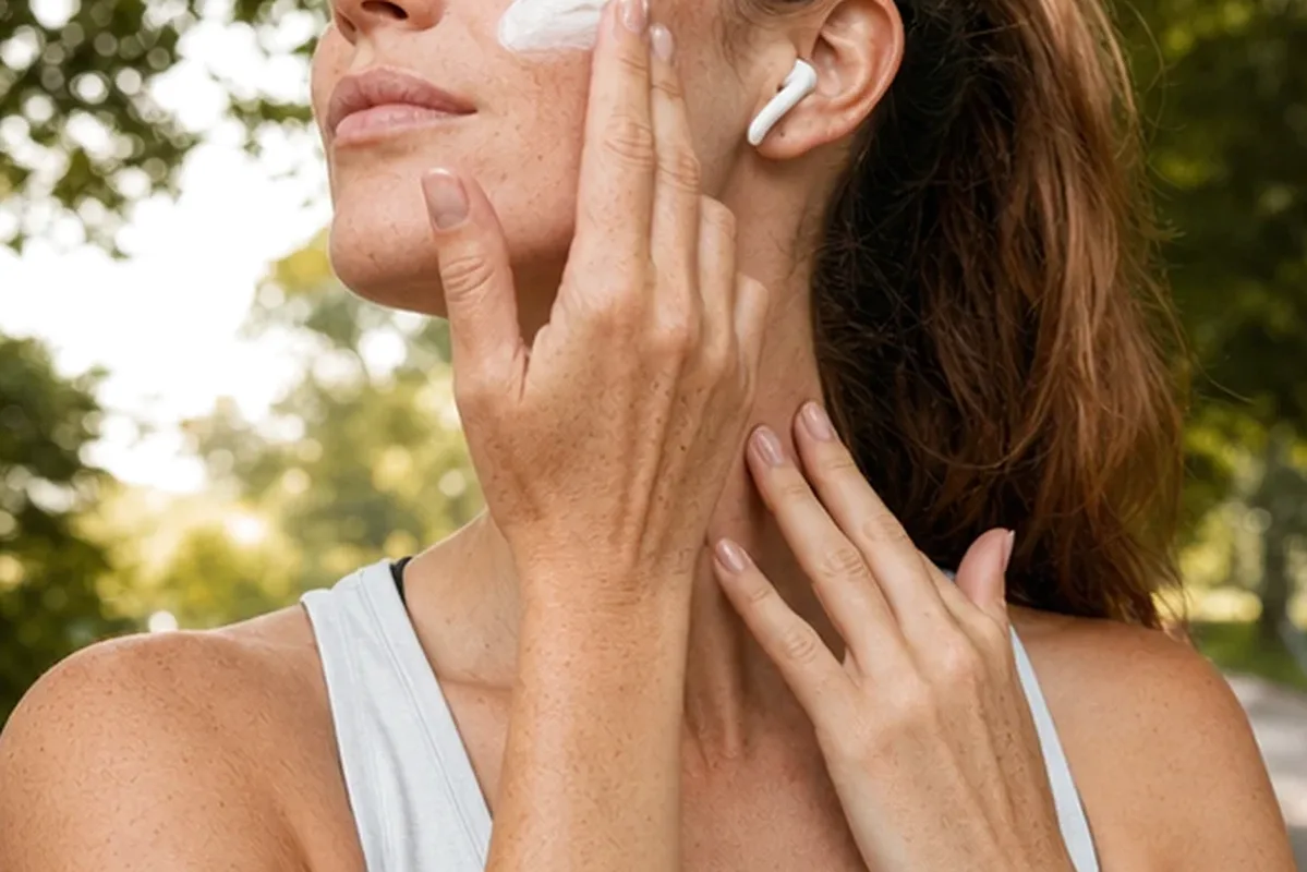Redaktionelle Detailaufnahme zur Orientierung bei Vitamin-C-Serum bei Pigmentflecken