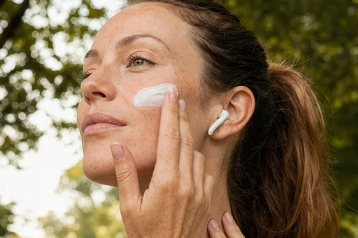 Redaktioneller Beauty-Moment zur Ausgangslage bei Anti-Aging-Routine für fettige Haut