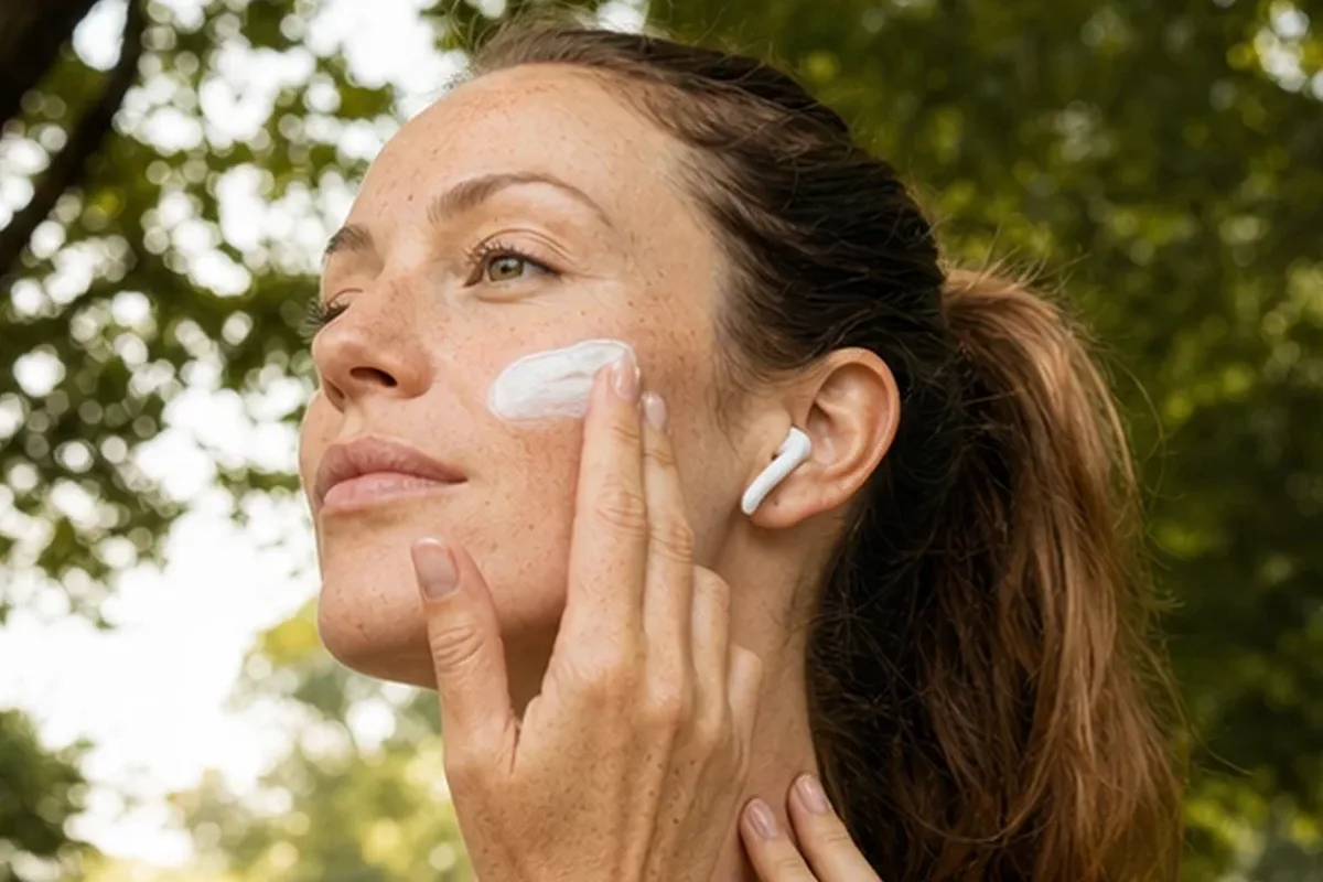Authentische Beauty-Routine passend zum Thema Bartöl für trockene Haut