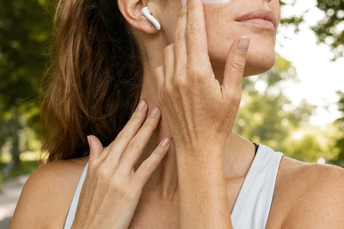 Authentischer Wohlfühlmoment passend zum Beauty-Thema Kopfhautpflege für empfindliche Haut