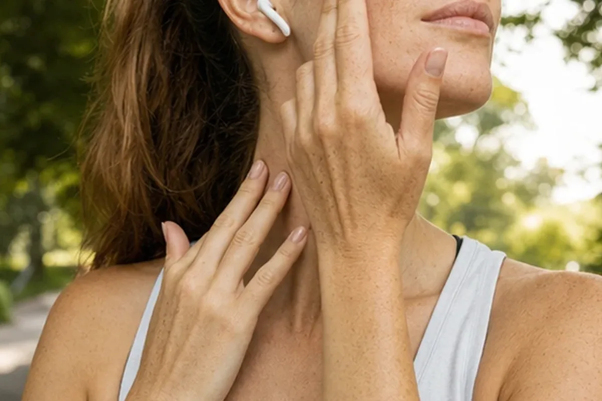Emotionaler und authentischer Anwendungsmoment rund um Chemisches Peeling für empfindliche Haut