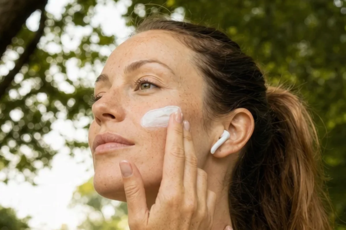 Redaktioneller Beauty-Moment zur Ausgangslage bei Gesichtsmaske für trockene Haut