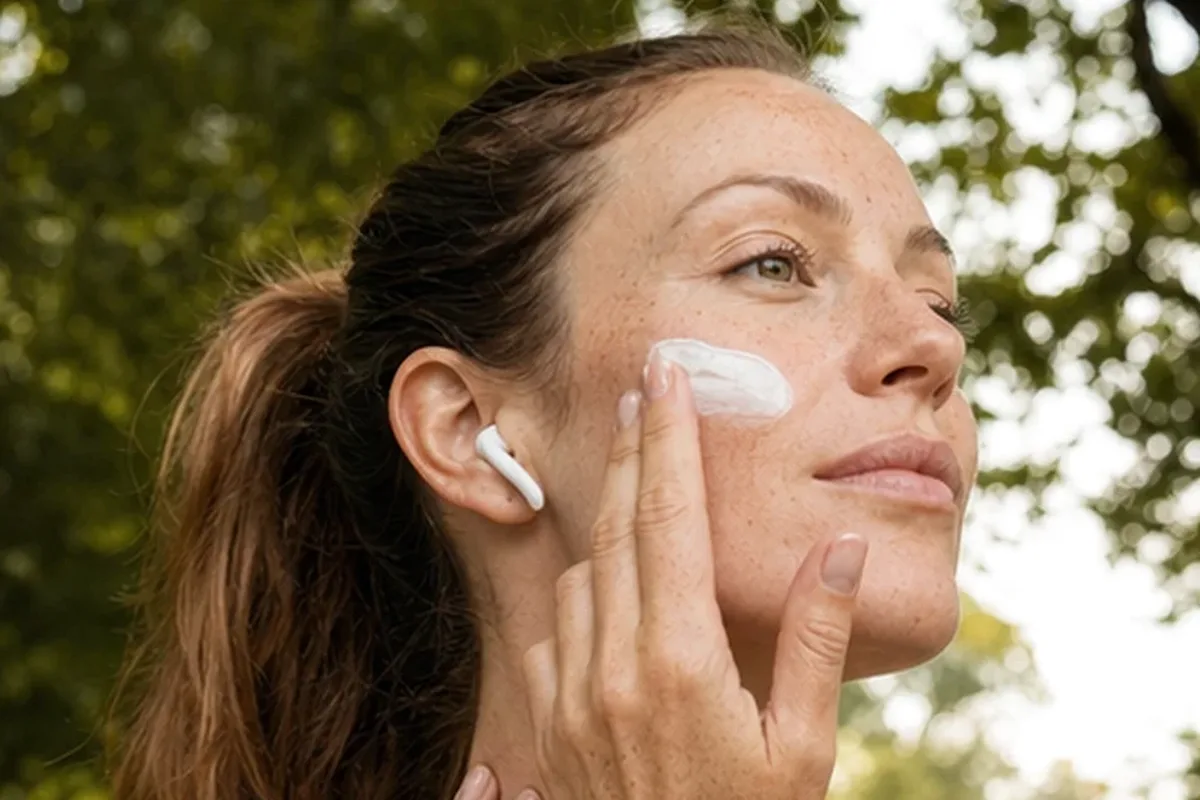 Authentischer Wohlfühlmoment passend zum Beauty-Thema Bartbalsam bei wenig Zeit