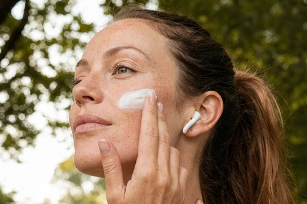 Hochwertige Beauty-Inszenierung zu Auswahlkriterien für Hyaluron-Serum bei Rötungen