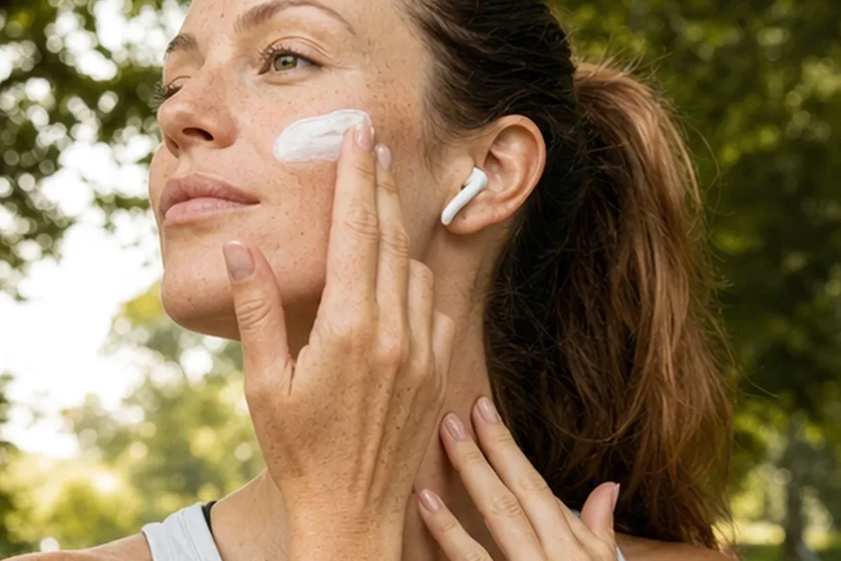 Authentischer Wohlfühlmoment passend zum Beauty-Thema Rasierschaum bei Rasurbrand